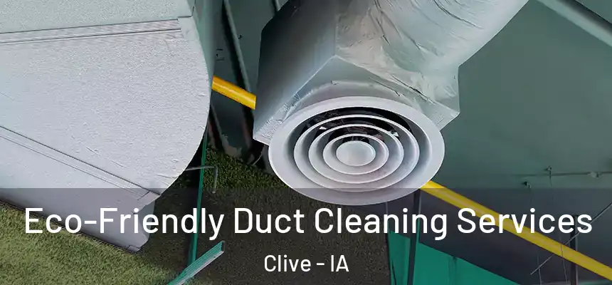 Eco-Friendly Duct Cleaning Services Clive - IA